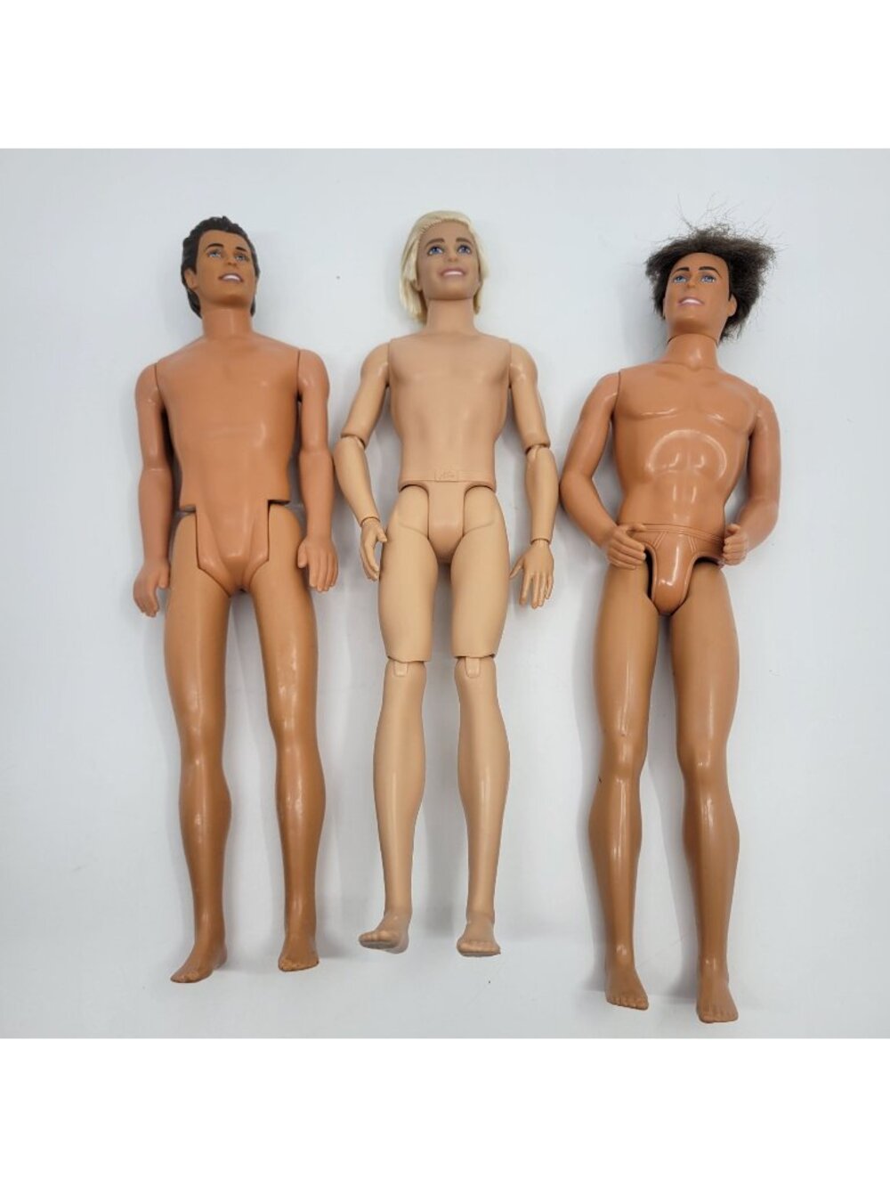 Barbie Ken & Allan Doll Lot - Rooted & Molded Hair, Jointed Vintage to Now